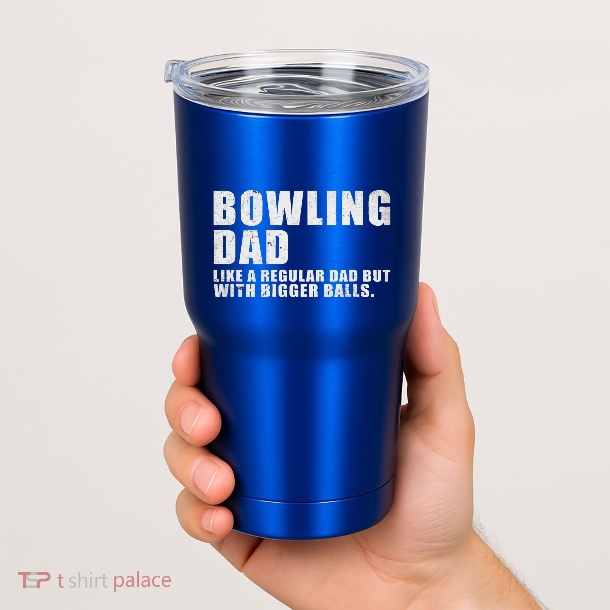 Bowling Dad Like A Regular Dad But Bigger Balls Tumbler