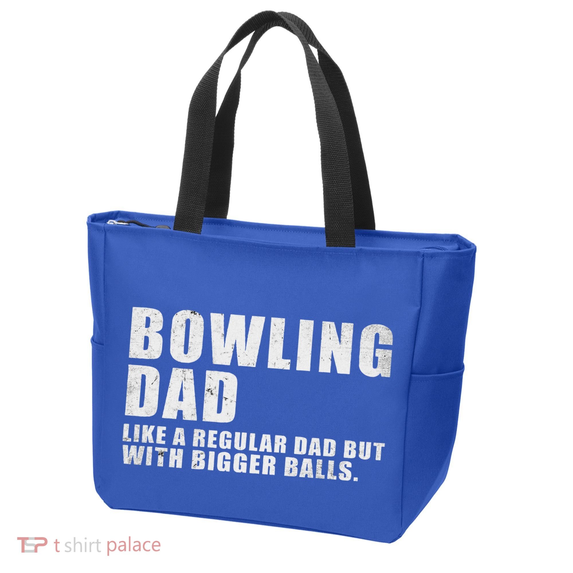 Bowling Dad Like A Regular Dad But Bigger Balls Tote Bag