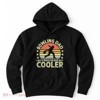 Bowling Dad Like A Regular Dad But Cooler Hoodie thumb 0