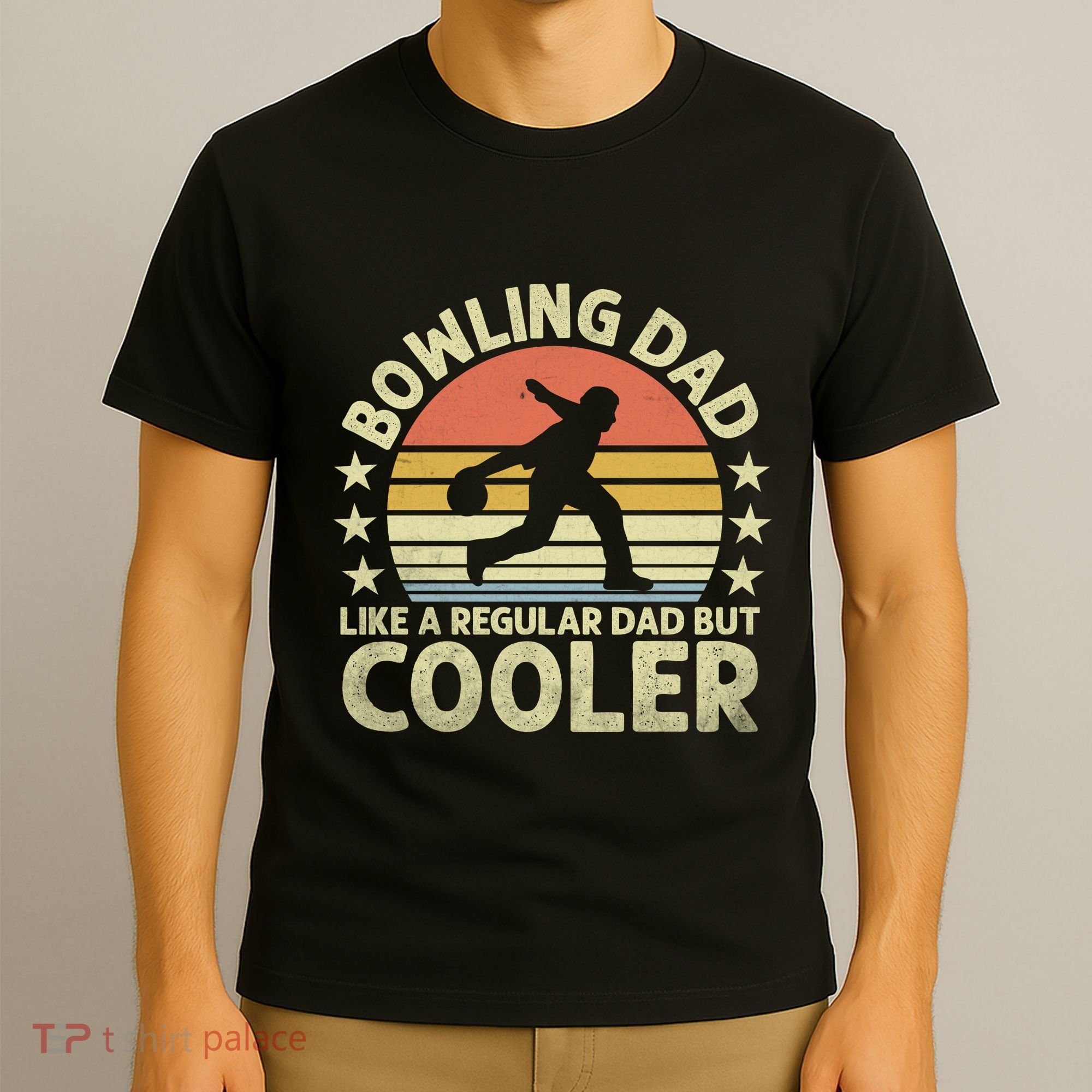 Bowling Dad Like A Regular Dad But Cooler T-Shirt
