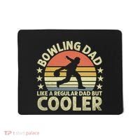 Bowling Dad Like A Regular Dad But Cooler Mousepad thumb 0