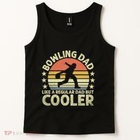 Bowling Dad Like A Regular Dad But Cooler Tank Top thumb 2