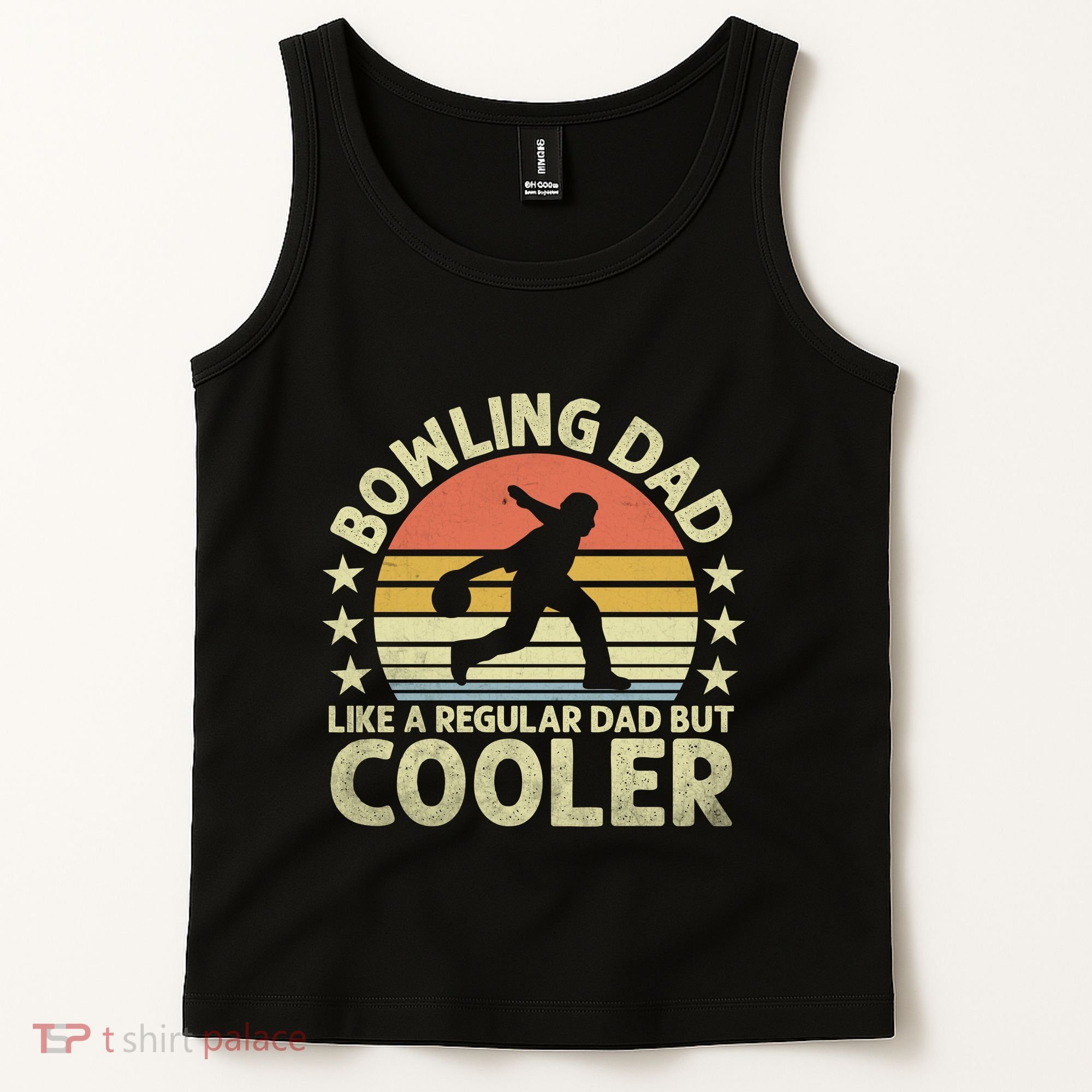 Bowling Dad Like A Regular Dad But Cooler Tank Top