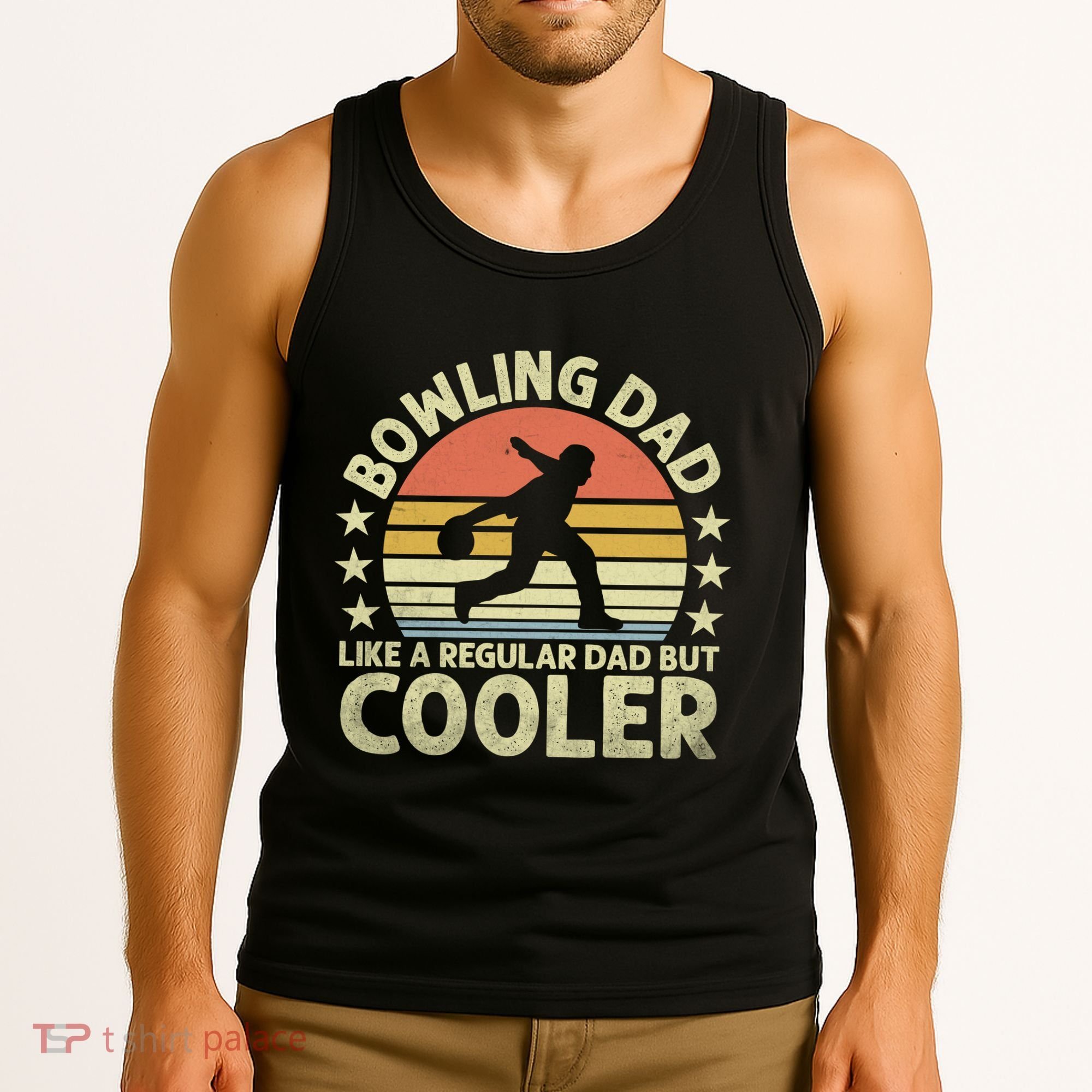 Bowling Dad Like A Regular Dad But Cooler Tank Top