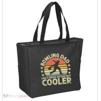Bowling Dad Like A Regular Dad But Cooler Tote Bag thumb 2