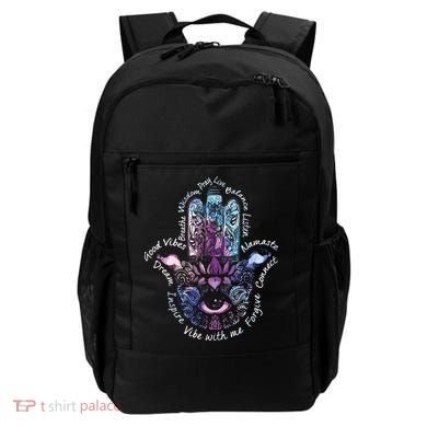 Buddha Dimond Lotus Zen Yogas Backpack