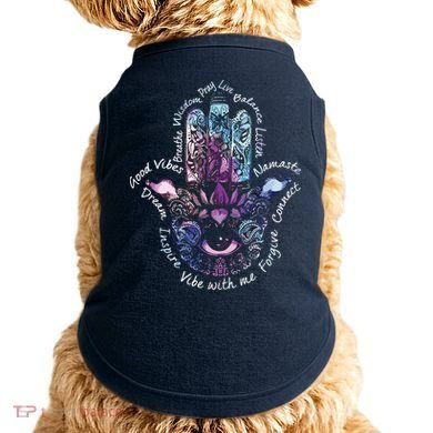 Buddha Dimond Lotus Zen Yogas Doggie Tank