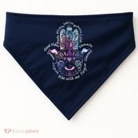 Buddha Dimond Lotus Zen Yogas USA-Made Doggie Bandana thumb 0