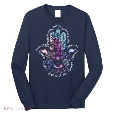 Buddha Dimond Lotus Zen Yogas Long Sleeve Shirt