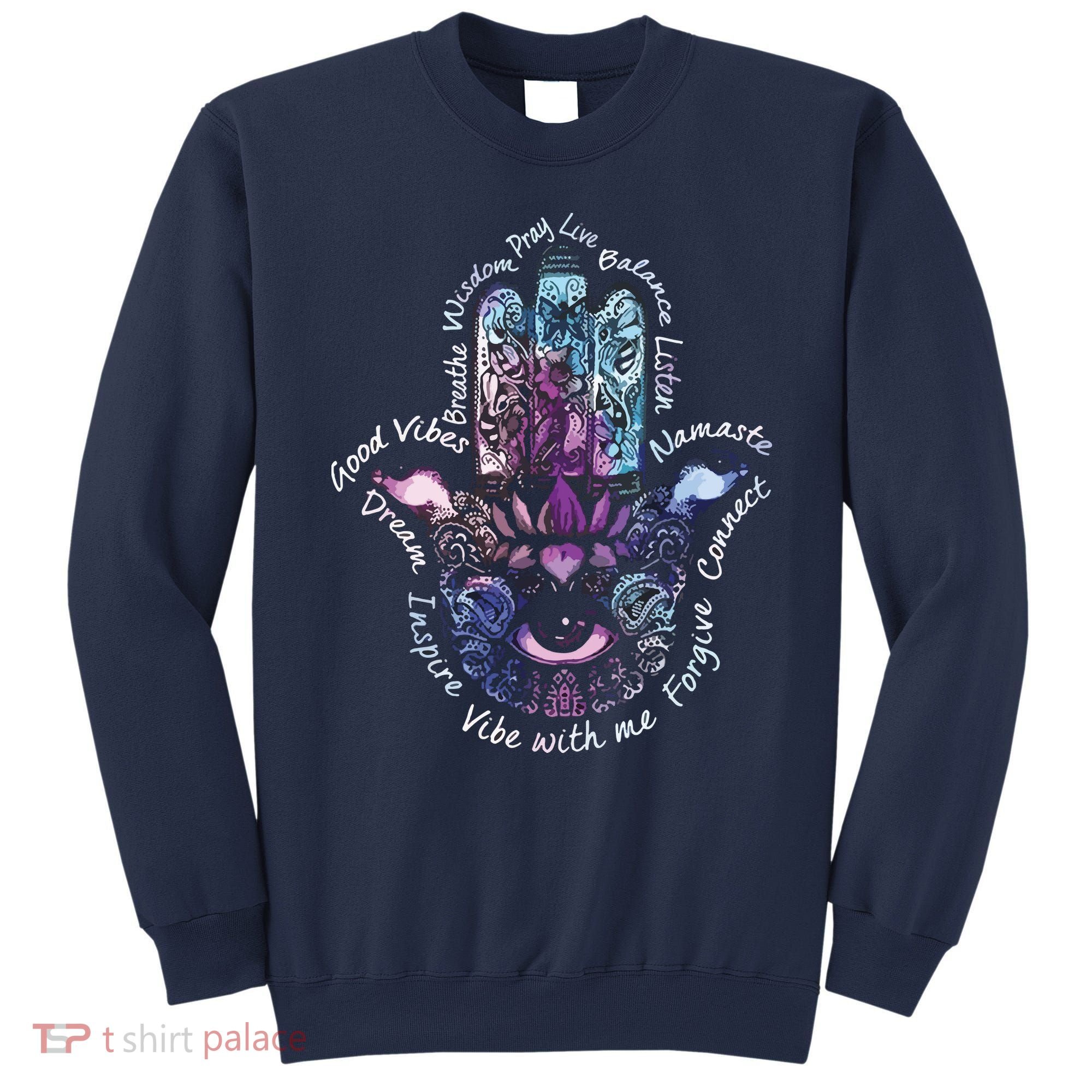 Buddha Dimond Lotus Zen Yogas Sweatshirt
