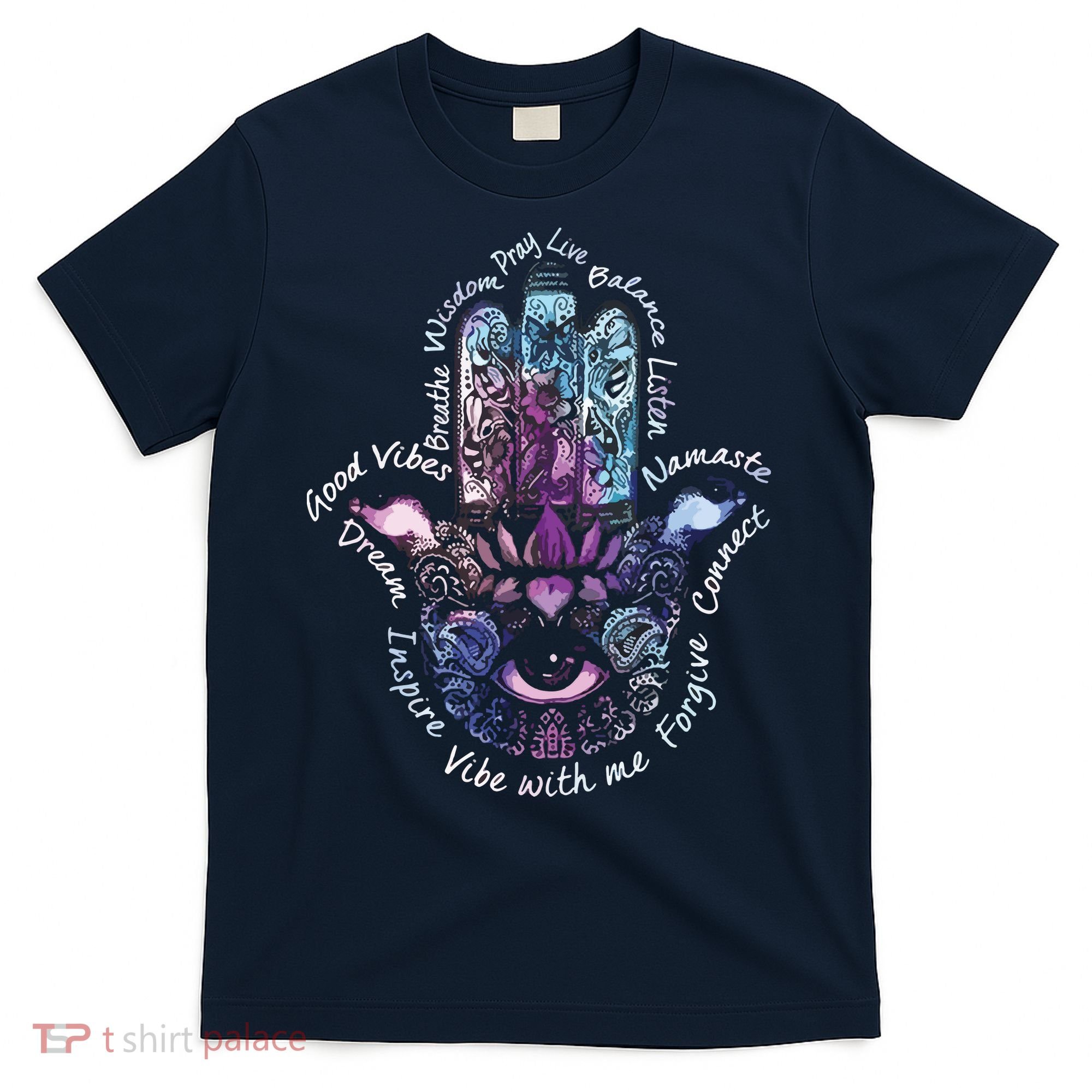 Buddha Dimond Lotus Zen Yogas T-Shirt