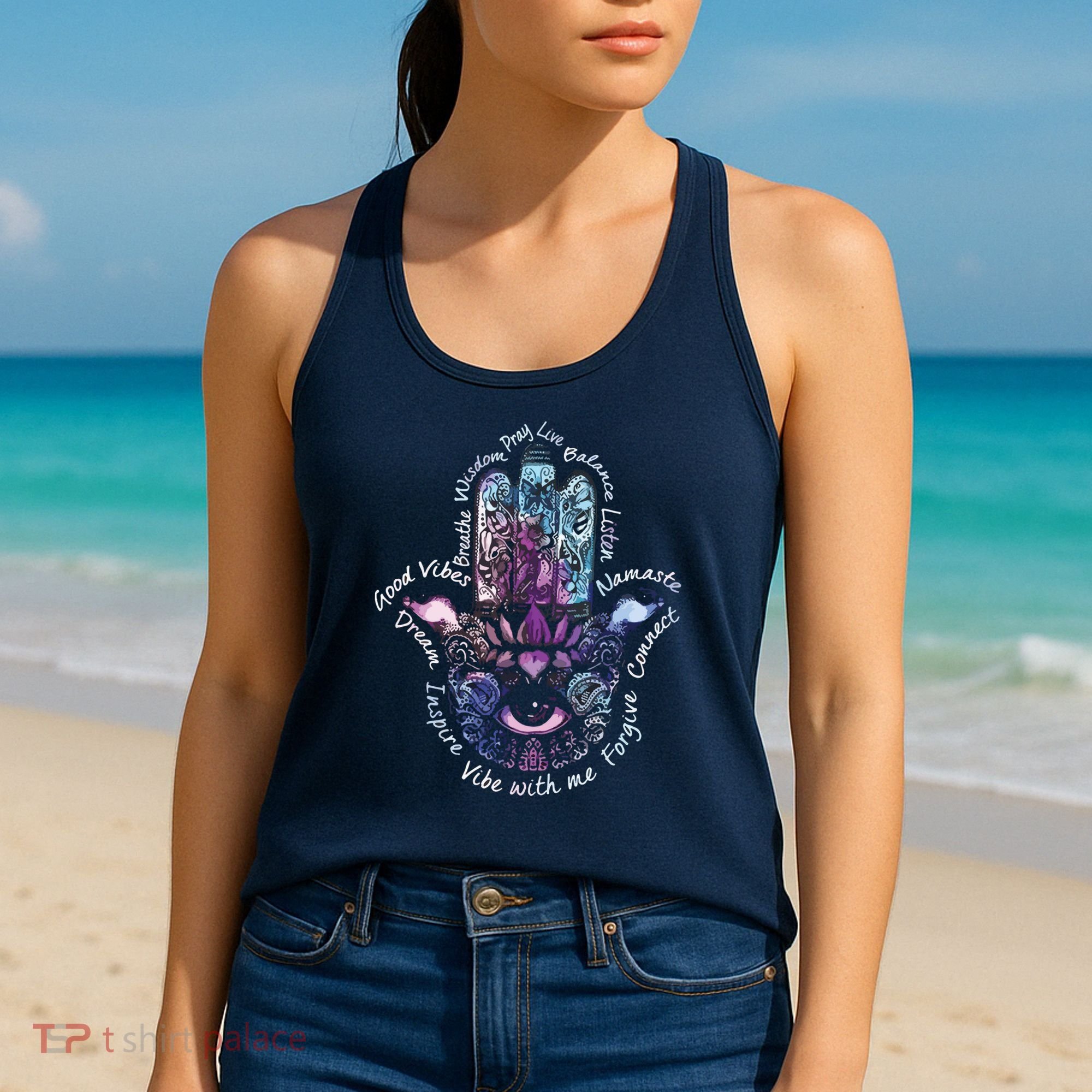 Buddha Dimond Lotus Zen Yogas Women's Tank Top