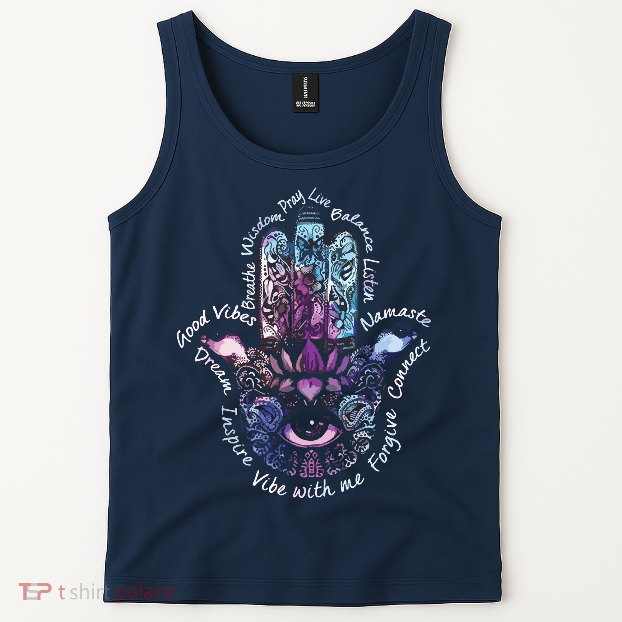 Buddha Dimond Lotus Zen Yogas Tank Top
