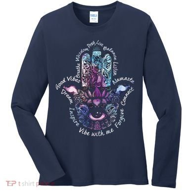 Buddha Dimond Lotus Zen Yogas Women's Long Sleeve Shirt