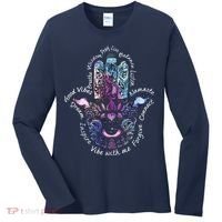 Buddha Dimond Lotus Zen Yogas Women's Long Sleeve Shirt thumb 0