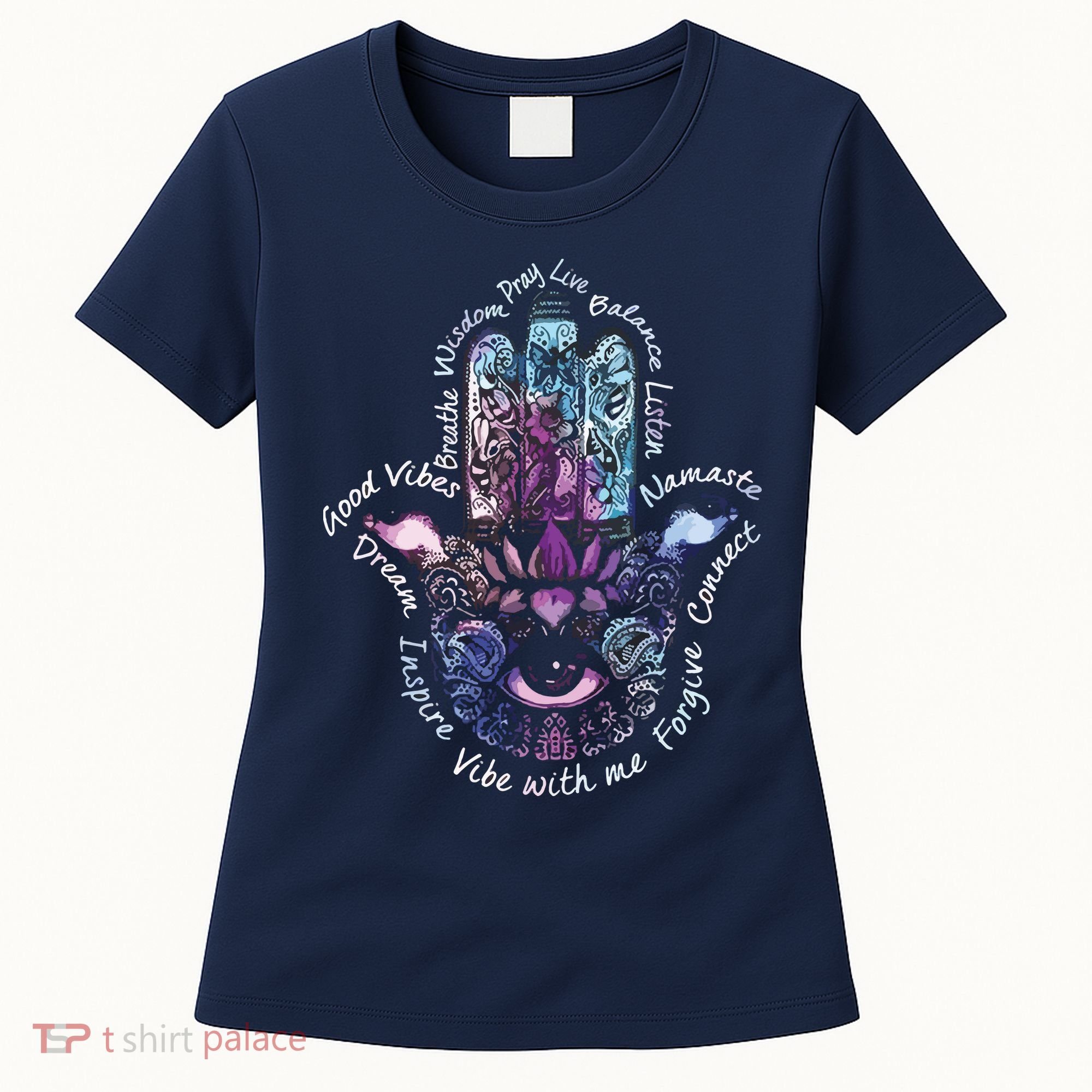 Buddha Dimond Lotus Zen Yogas Women's T-Shirt