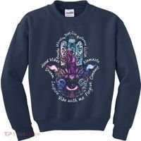Buddha Dimond Lotus Zen Yogas Kids Sweatshirt thumb 0