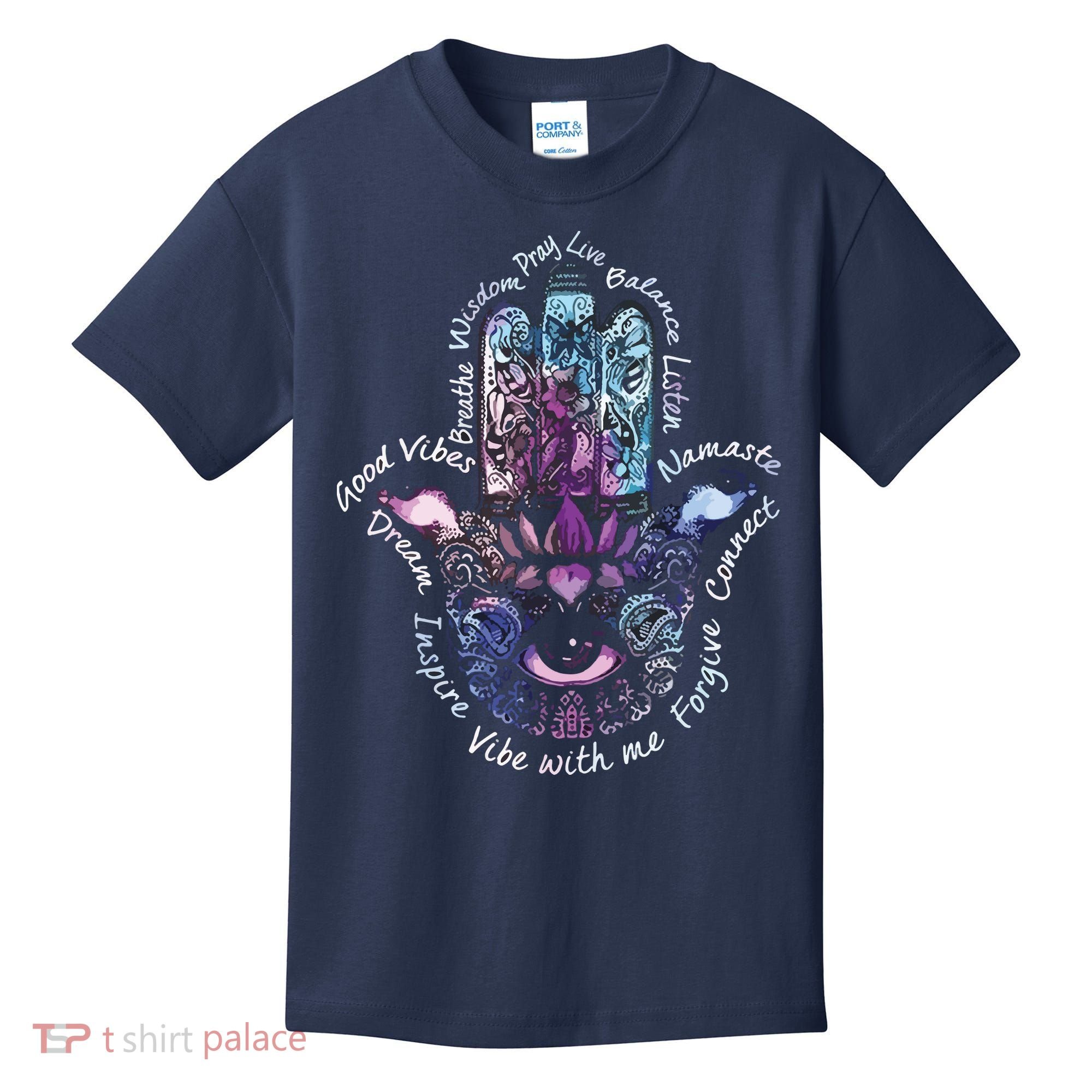 Buddha Dimond Lotus Zen Yogas Kids T-Shirt