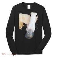 Borzoi Dog Meme Funny Long Nose Borzoi Russian Sighthound Long Sleeve Shirt thumb 0