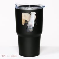 Borzoi Dog Meme Funny Long Nose Borzoi Russian Sighthound Tumbler thumb 0