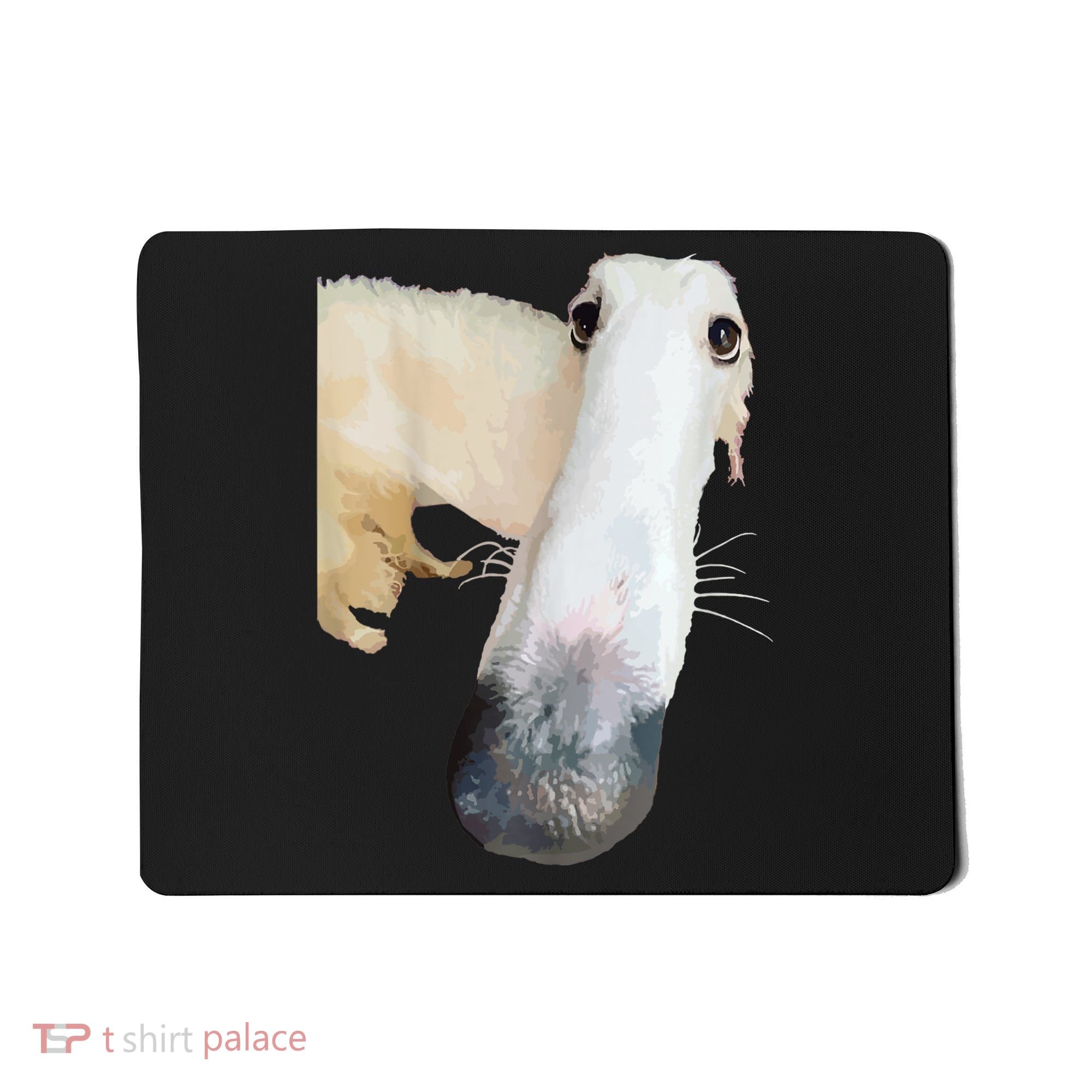 Borzoi Dog Meme Funny Long Nose Borzoi Russian Sighthound Mousepad