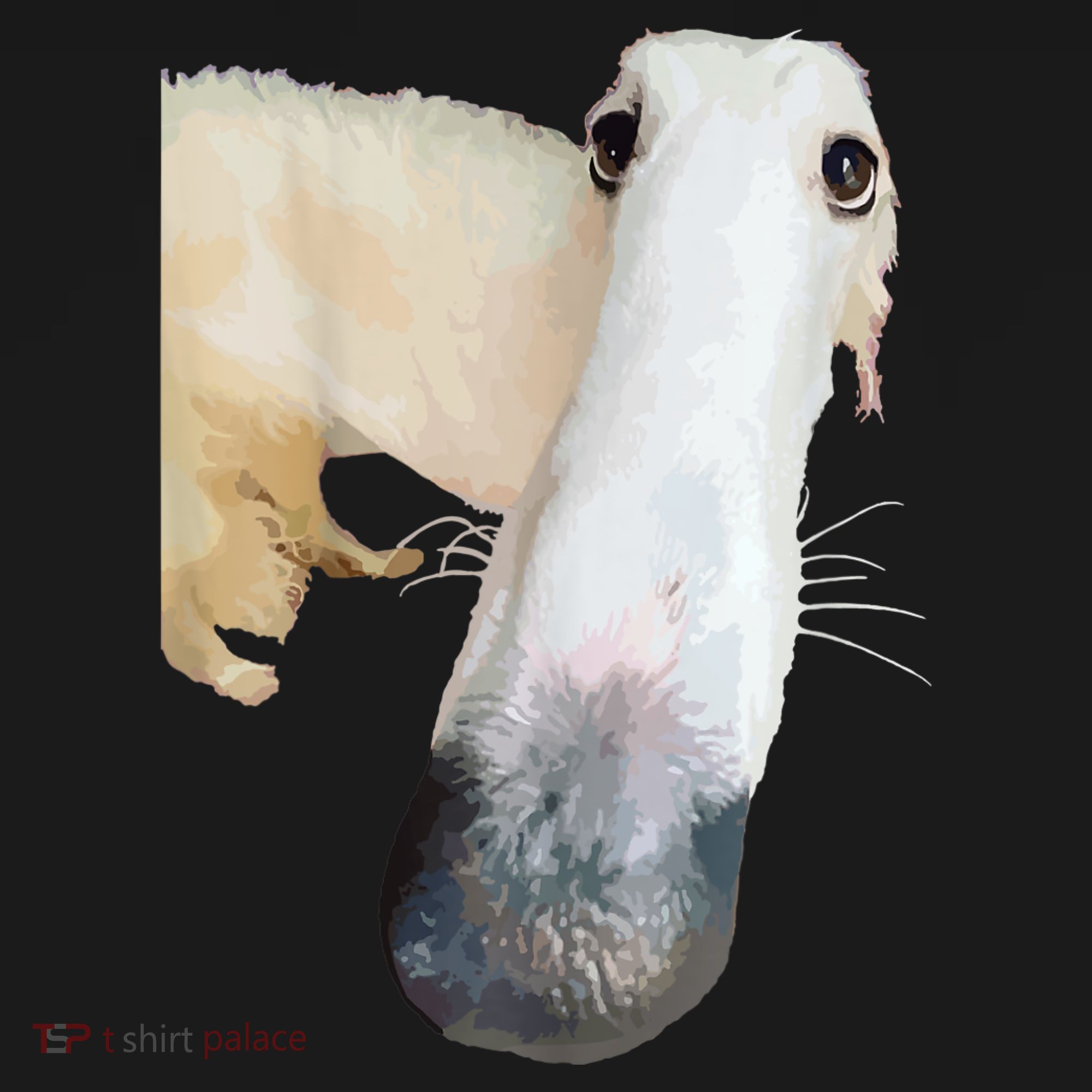 Borzoi Dog Meme Funny Long Nose Borzoi Russian Sighthound Women's Tank Top