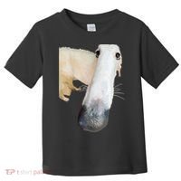 Borzoi Dog Meme Funny Long Nose Borzoi Russian Sighthound Toddler T-Shirt thumb 0
