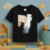 Borzoi Dog Meme Funny Long Nose Borzoi Russian Sighthound Toddler T-Shirt thumb 3