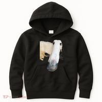 Borzoi Dog Meme Funny Long Nose Borzoi Russian Sighthound Kids Hoodie thumb 0