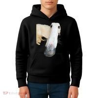 Borzoi Dog Meme Funny Long Nose Borzoi Russian Sighthound Kids Hoodie thumb 4