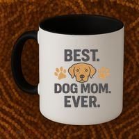 Best Dog Mom Ever Coffee Mug thumb 2