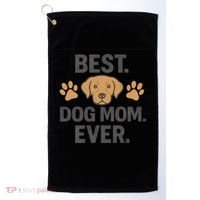 Best Dog Mom Ever Golf Towel thumb 0