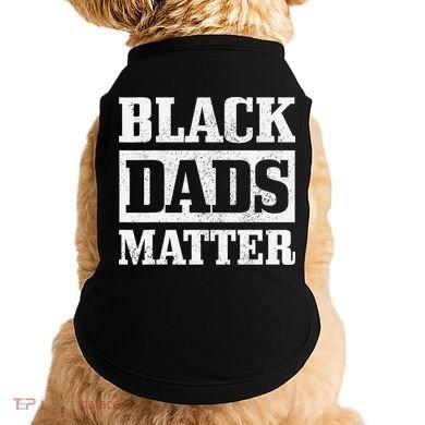 Black Dads Matter Funn African American Father's Day Gift Doggie Tank
