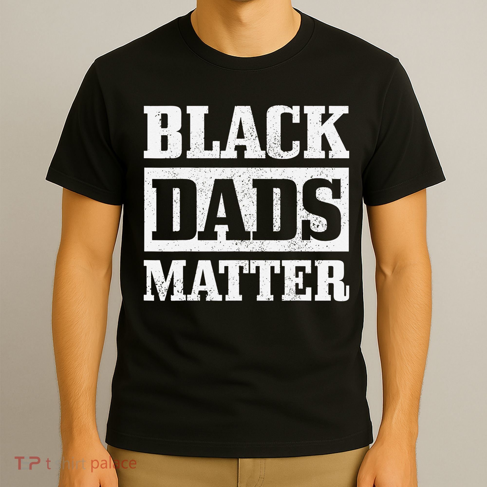 Black Dads Matter Funn African American Father's Day Gift T-Shirt