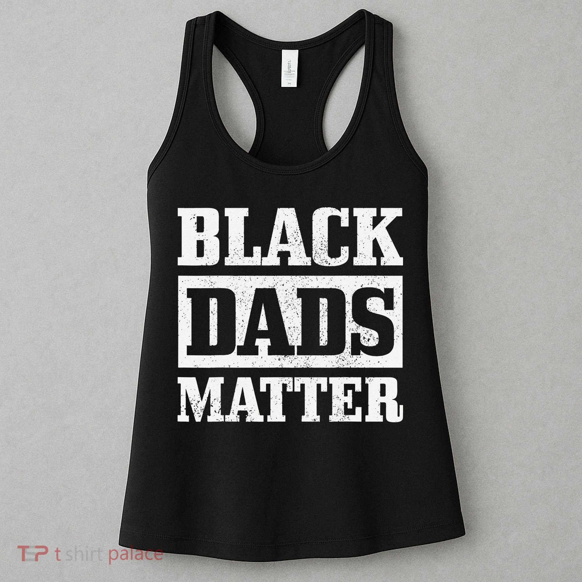 Black Dads Matter Funn African American Father's Day Gift Women's Tank Top