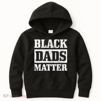 Black Dads Matter Funn African American Father's Day Gift Kids Hoodie thumb 0