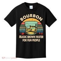 Bourbon Definition Magic Brown Water Retro Bourbon Gift Kids T-Shirt thumb 0