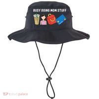 Busy Doing Mom Stuff Busy Mom Mothers Day Mom Stuff Bucket Hat thumb 0