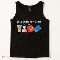 Busy Doing Mom Stuff Busy Mom Mothers Day Mom Stuff Tank Top thumb 2