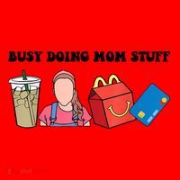 Busy Doing Mom Stuff Busy Mom Mothers Day Mom Stuff Santa Hat thumb 1
