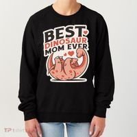 Best Dinosaur Mom Ever Mamasaurus Women's Sweatshirt thumb 0