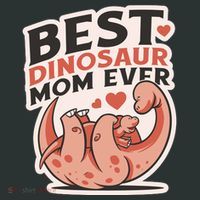 Best Dinosaur Mom Ever Mamasaurus Mousepad thumb 1