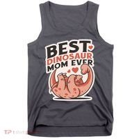Best Dinosaur Mom Ever Mamasaurus Tank Top thumb 0