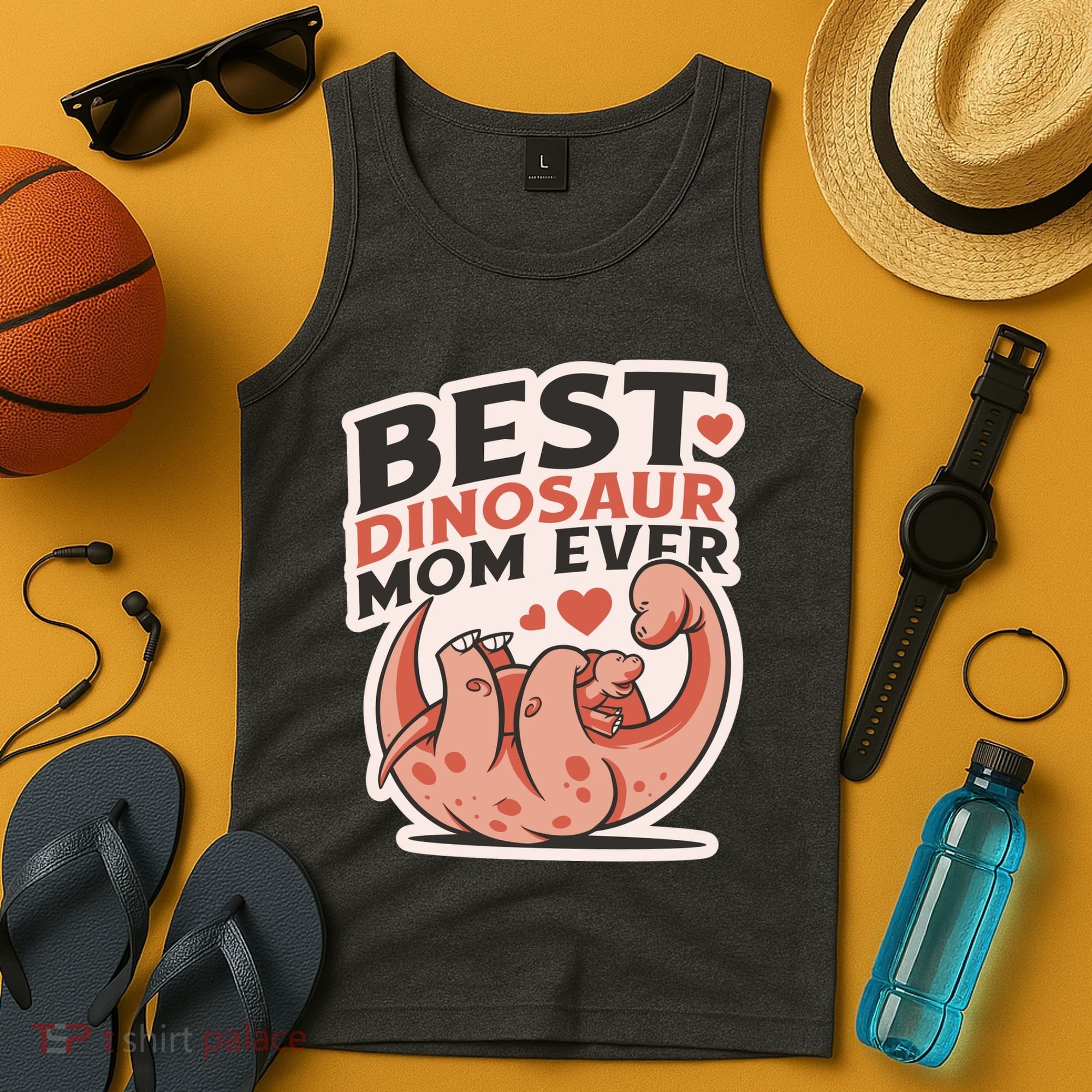 Best Dinosaur Mom Ever Mamasaurus Tank Top