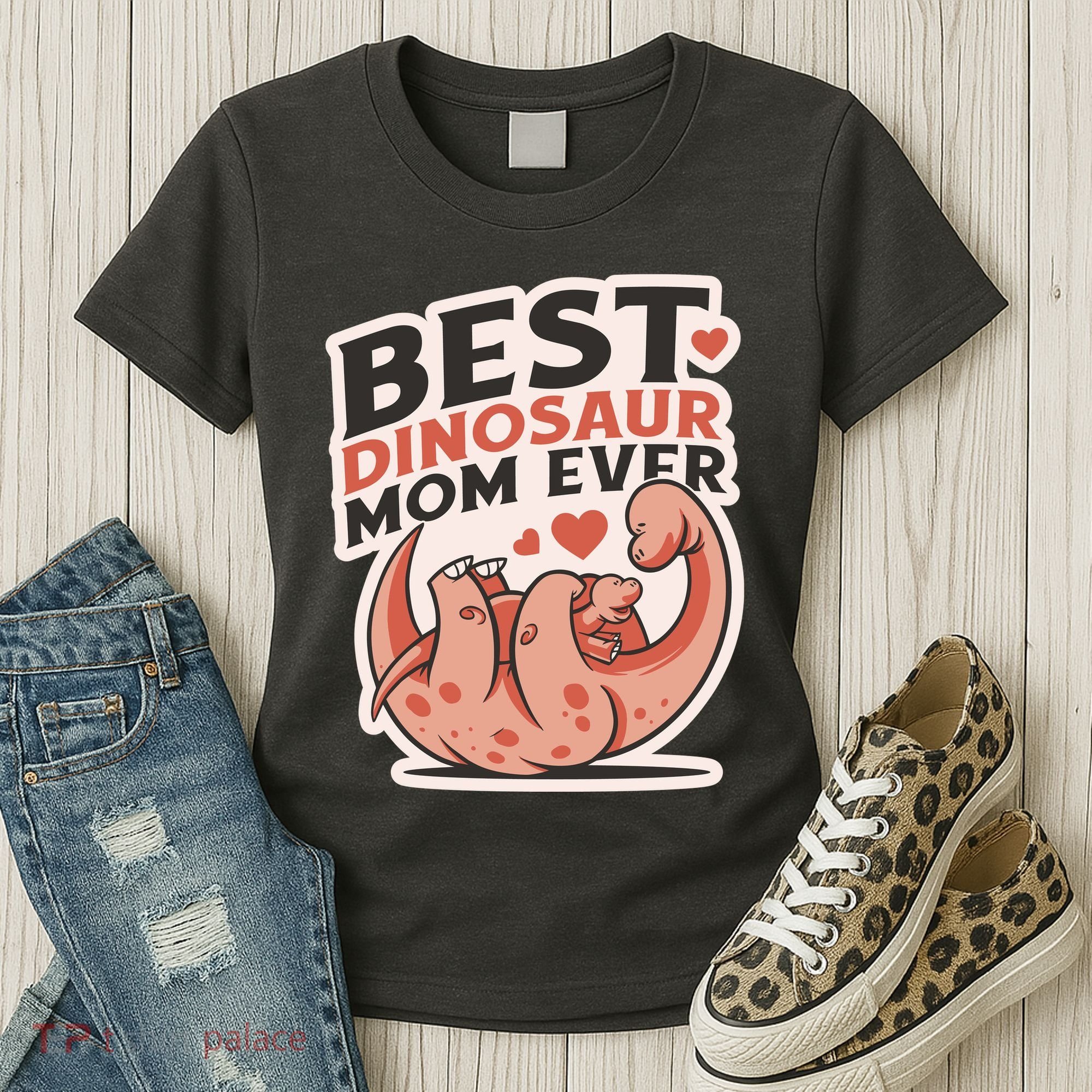 Best Dinosaur Mom Ever Mamasaurus Women's T-Shirt
