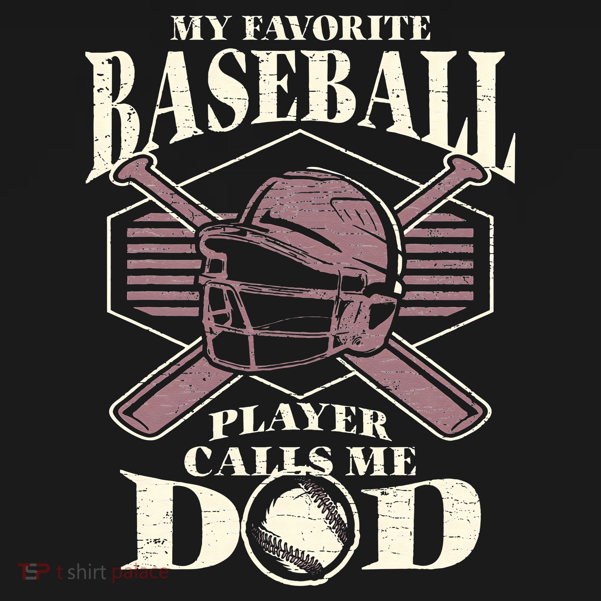 Baseball Dad My Favorite Baseball Player Calls Me Dad Ornament