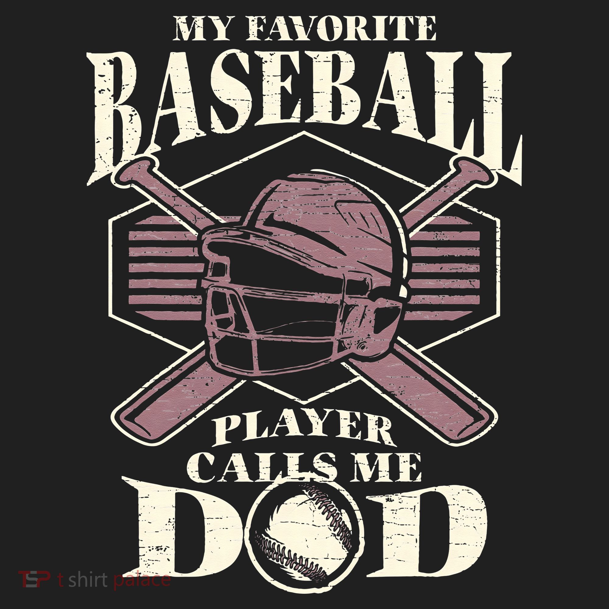 Baseball Dad My Favorite Baseball Player Calls Me Dad Hat