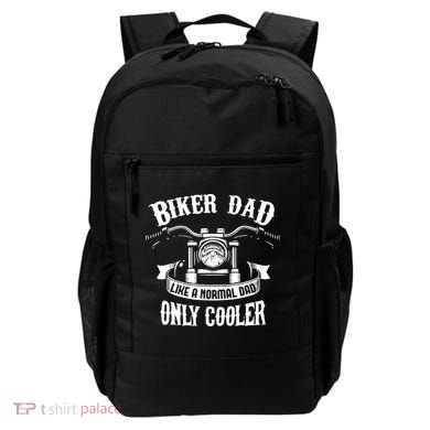 Biker Dad Motorcycle Father's Day Design for Fathers Backpack