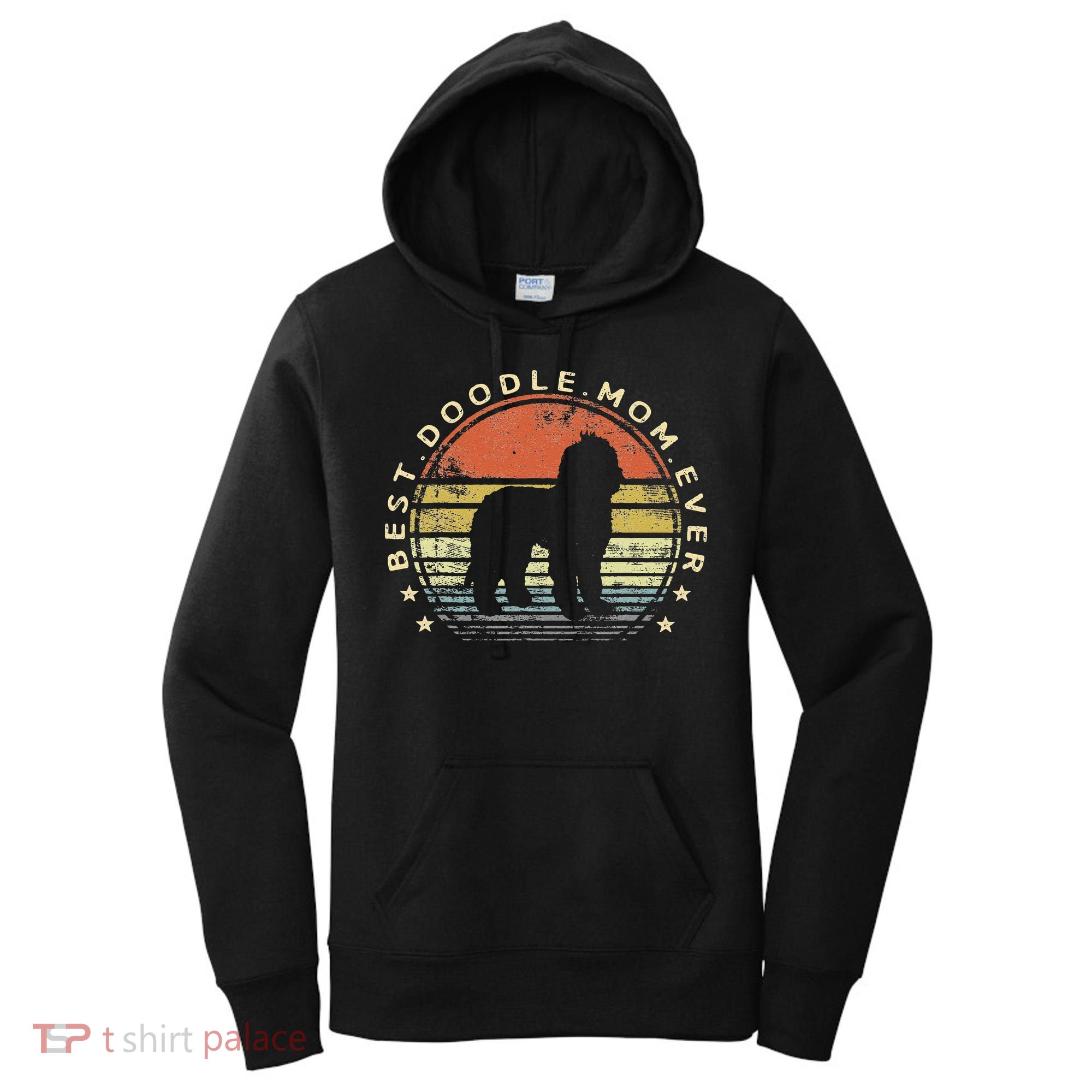 Best Doodle Mom Ever Labradoodle GoldenDoodle Dog Lover Mama Women's Hoodie