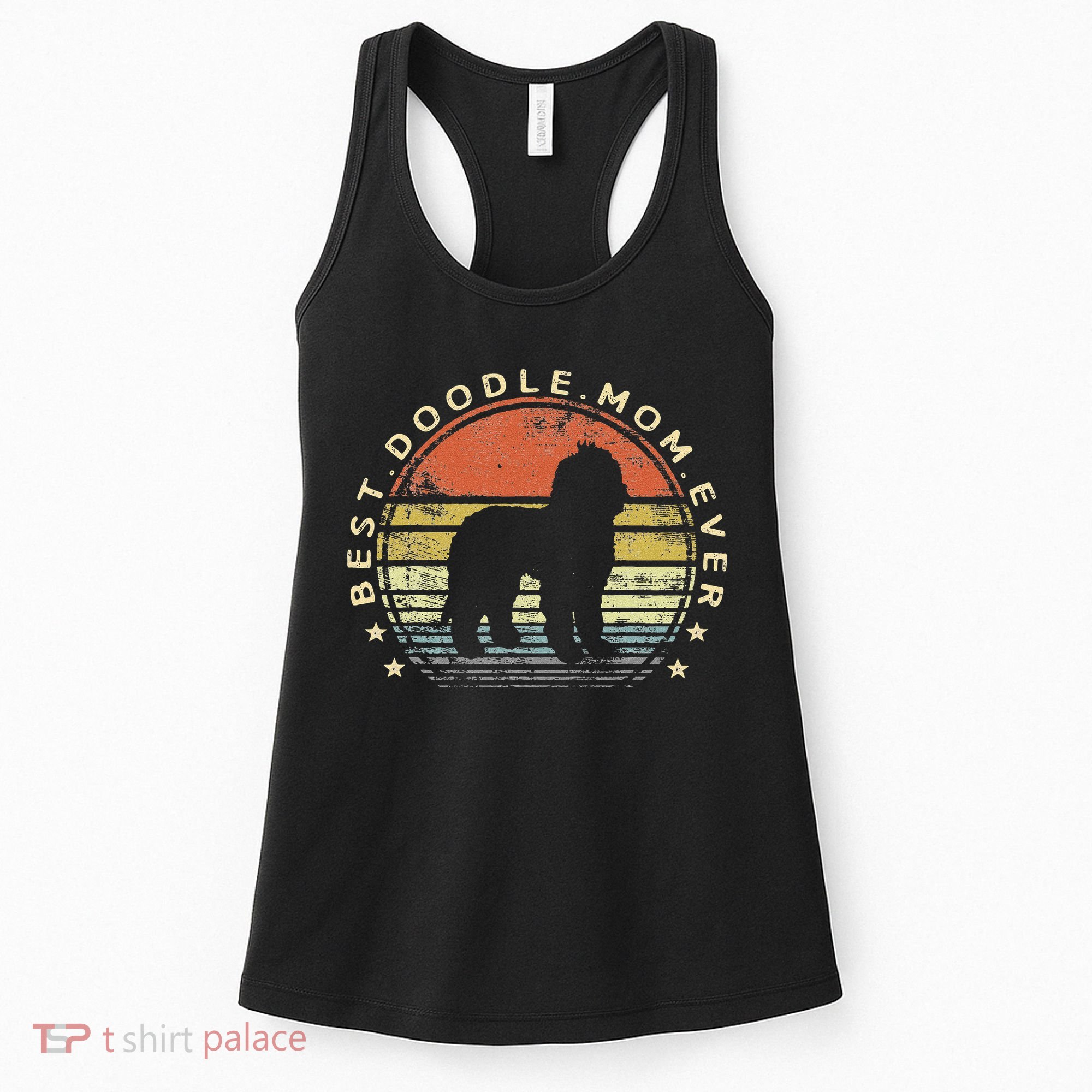Best Doodle Mom Ever Labradoodle GoldenDoodle Dog Lover Mama Women's Tank Top